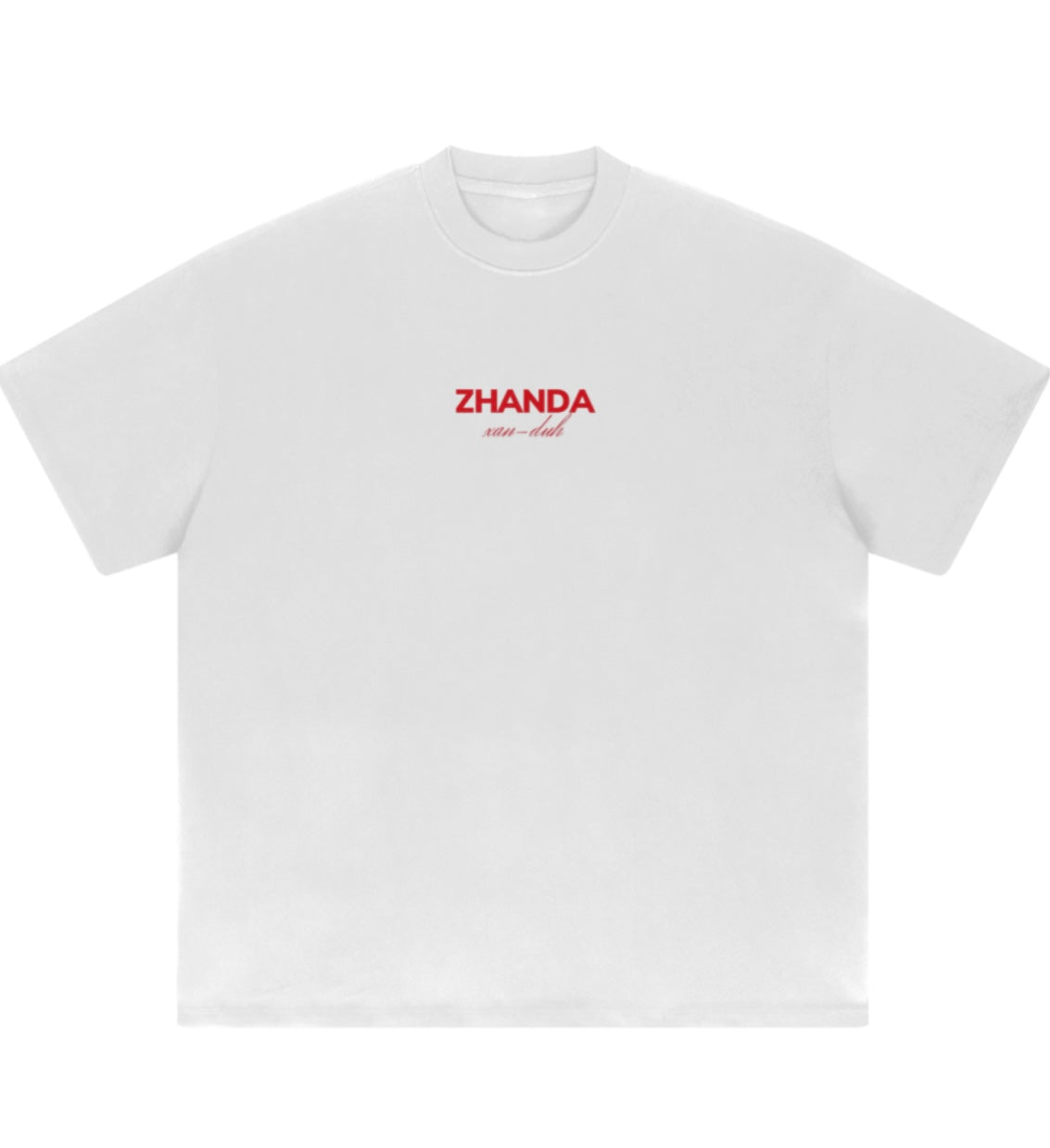 Xan-duh Unisex Tee - Heavyweight White