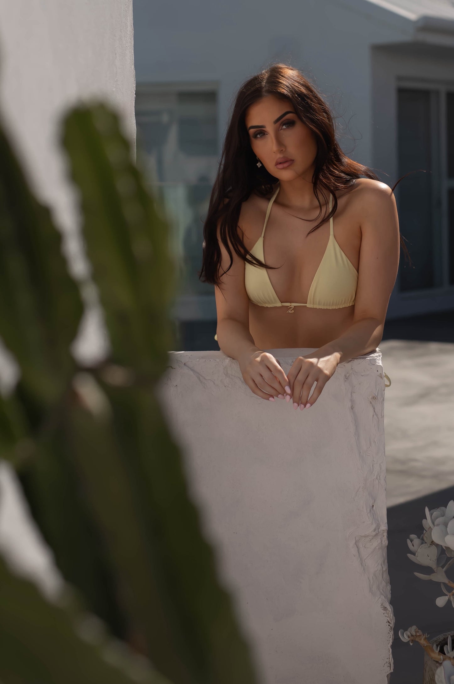 El Nido Bikini Top - Pastel Yellow