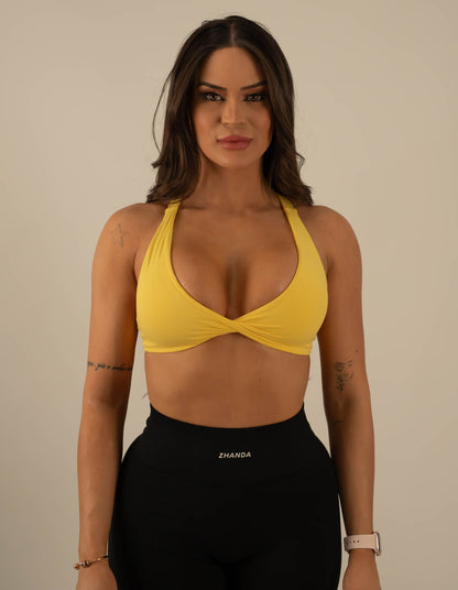 Limoncello Crop - Yellow