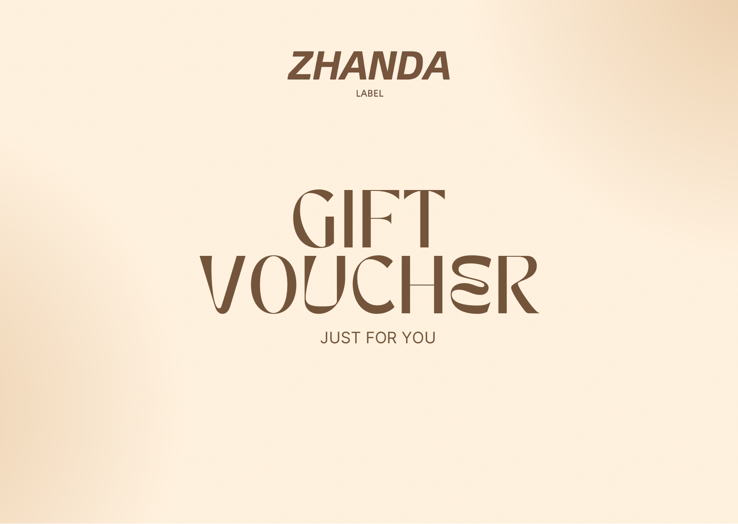 Zhanda The Label Gift Card